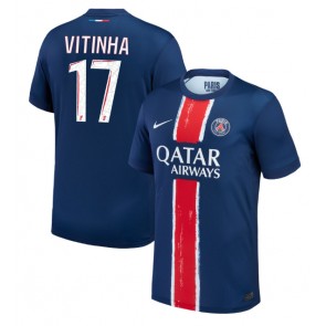 Paris Saint-Germain Vitinha #17 Domaci Dres 2024-25 Kratak Rukavima